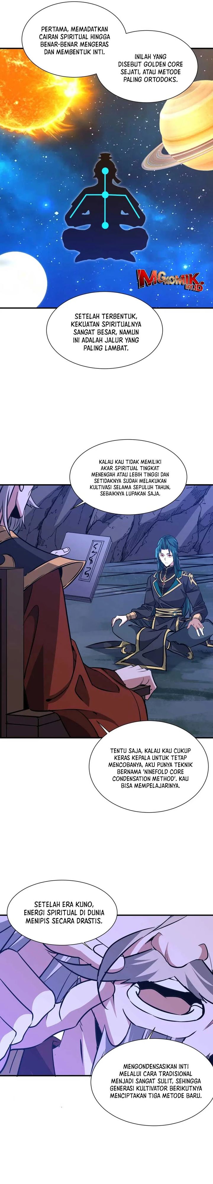 Rebirth of a Dark Mage: Unveiling a Zombie Planet from the Start Chapter 42 Bahasa Indonesia