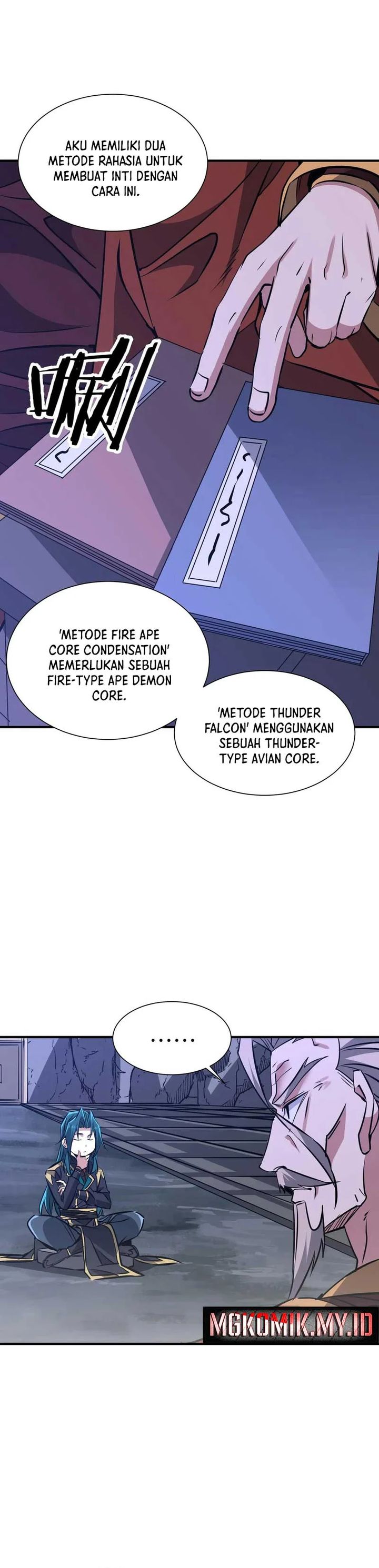 Rebirth of a Dark Mage: Unveiling a Zombie Planet from the Start Chapter 42 Bahasa Indonesia