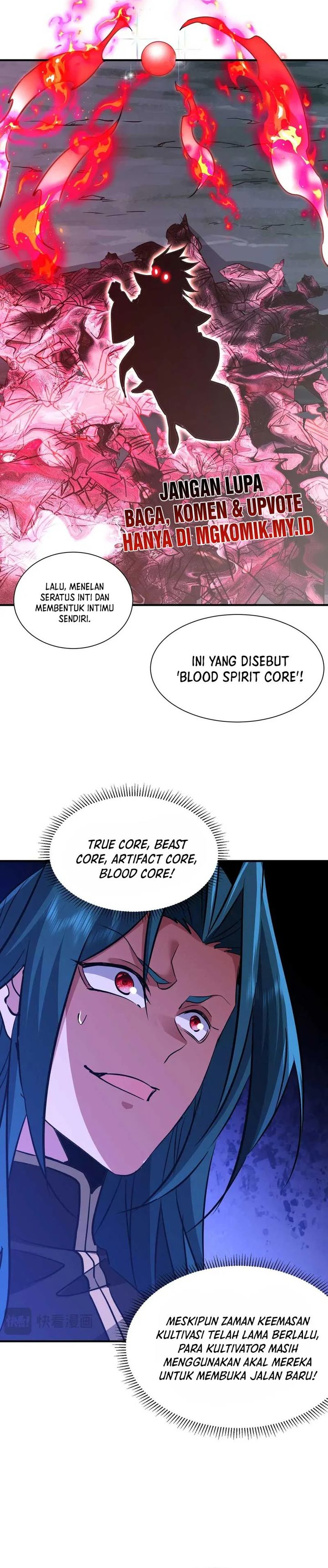 Rebirth of a Dark Mage: Unveiling a Zombie Planet from the Start Chapter 42 Bahasa Indonesia