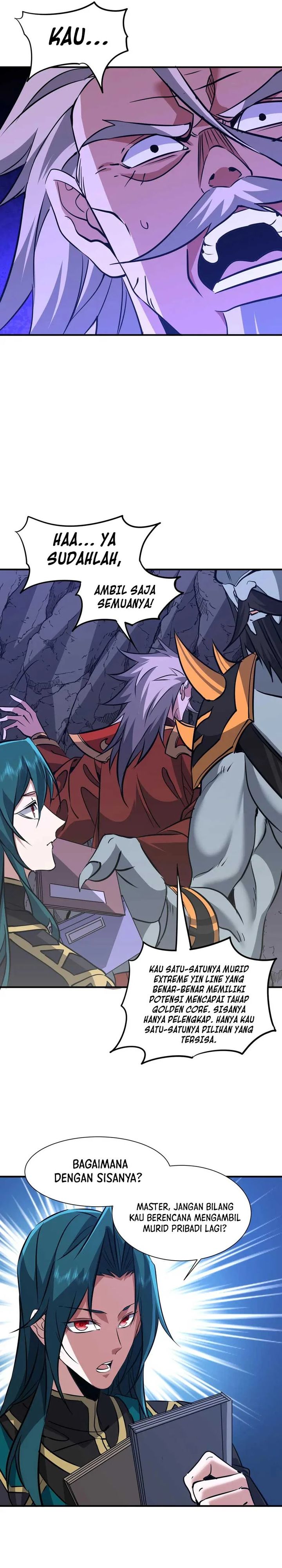 Rebirth of a Dark Mage: Unveiling a Zombie Planet from the Start Chapter 42 Bahasa Indonesia