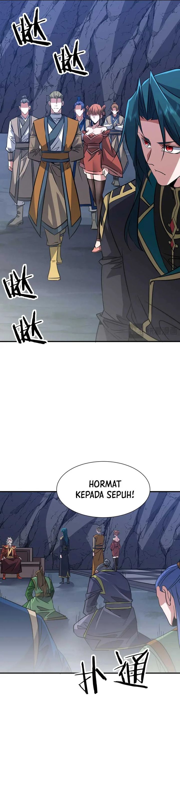 Rebirth of a Dark Mage: Unveiling a Zombie Planet from the Start Chapter 42 Bahasa Indonesia