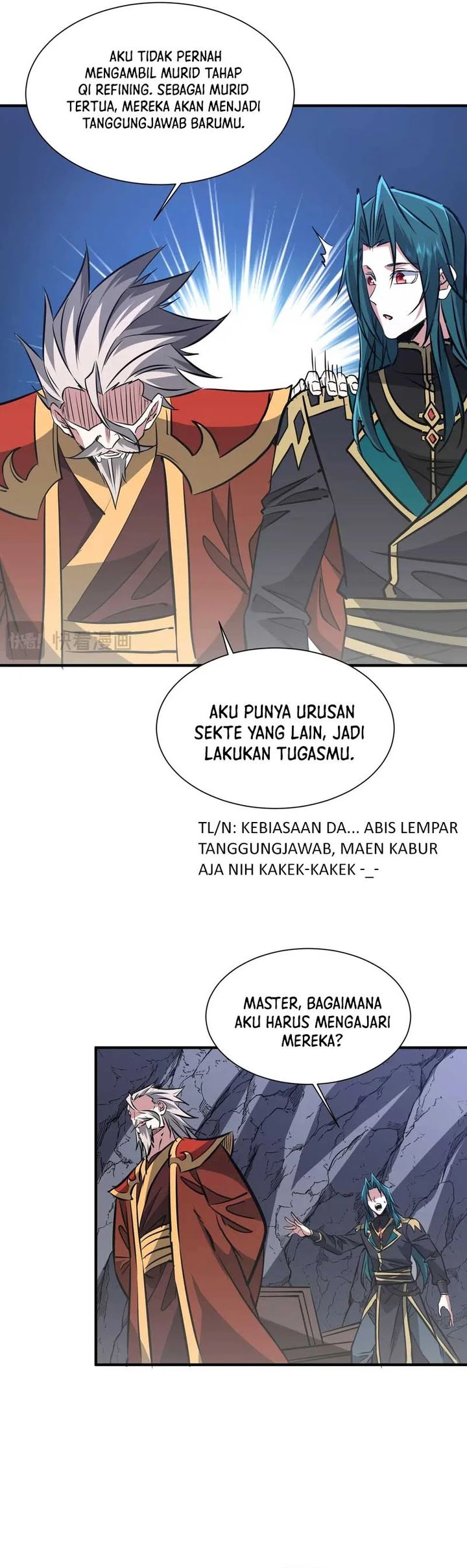 Rebirth of a Dark Mage: Unveiling a Zombie Planet from the Start Chapter 42 Bahasa Indonesia