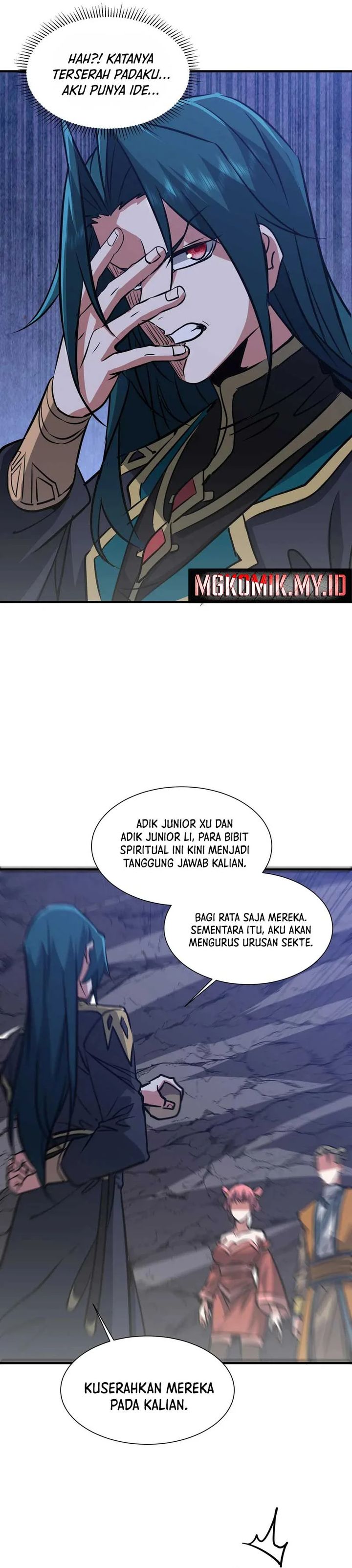 Rebirth of a Dark Mage: Unveiling a Zombie Planet from the Start Chapter 42 Bahasa Indonesia
