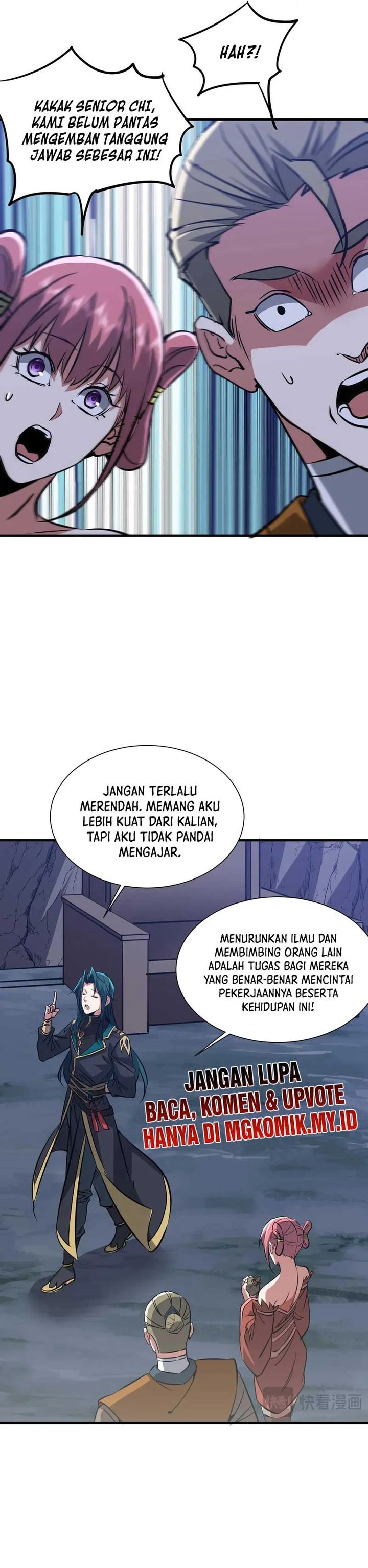 Rebirth of a Dark Mage: Unveiling a Zombie Planet from the Start Chapter 42 Bahasa Indonesia