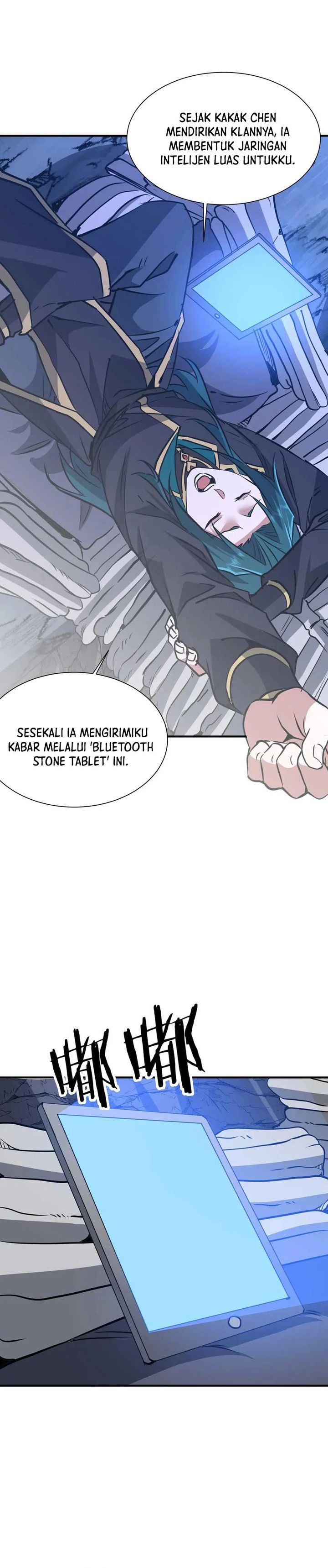 Rebirth of a Dark Mage: Unveiling a Zombie Planet from the Start Chapter 42 Bahasa Indonesia