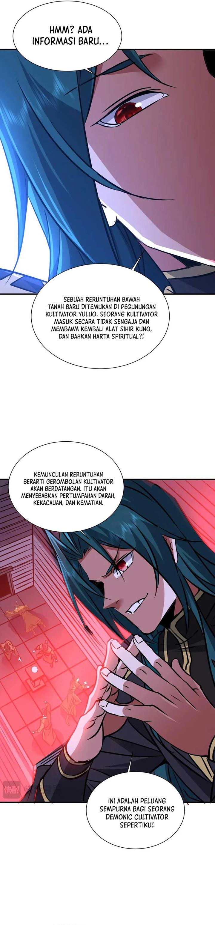 Rebirth of a Dark Mage: Unveiling a Zombie Planet from the Start Chapter 42 Bahasa Indonesia