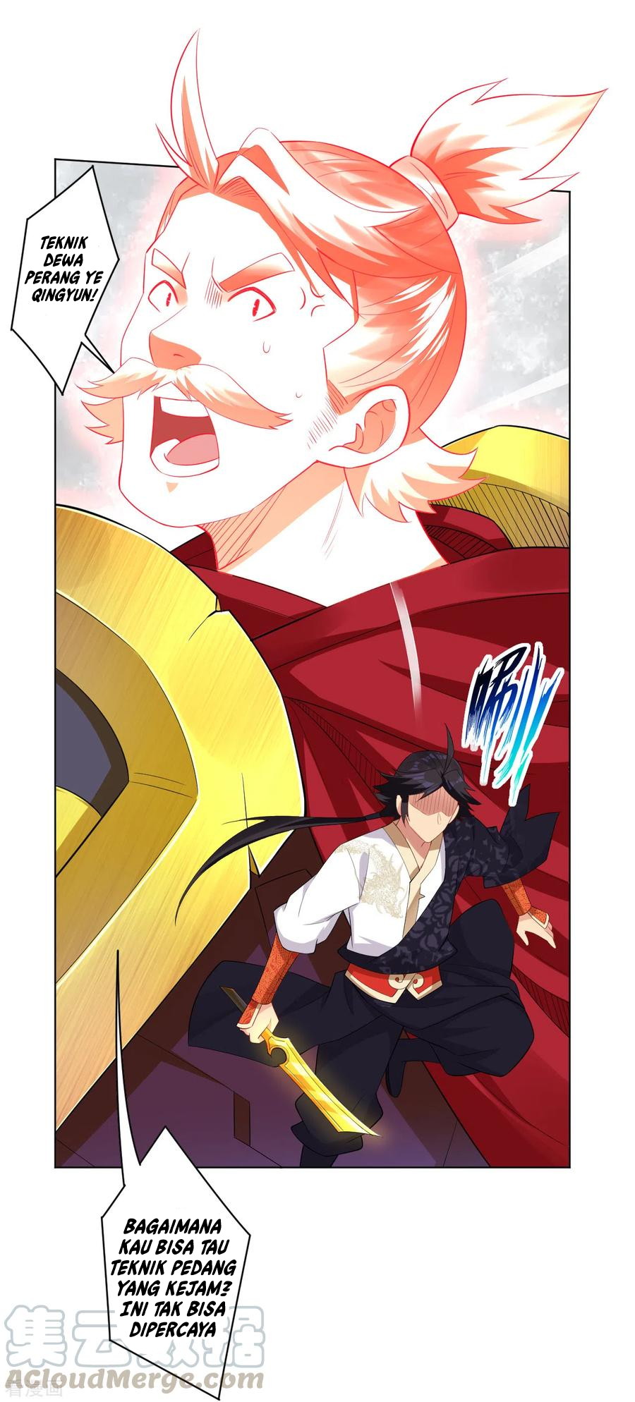 Reborn of War God Chapter 176 Bahasa Indonesia