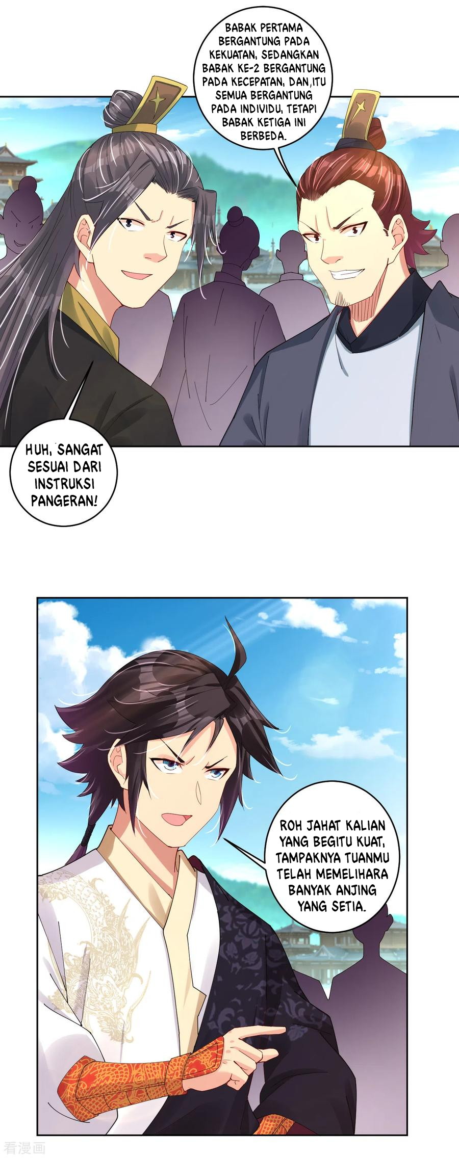 Reborn of War God Chapter 187 Bahasa Indonesia