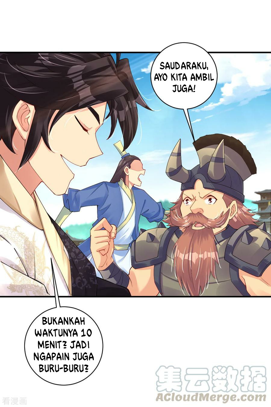 Reborn of War God Chapter 187 Bahasa Indonesia