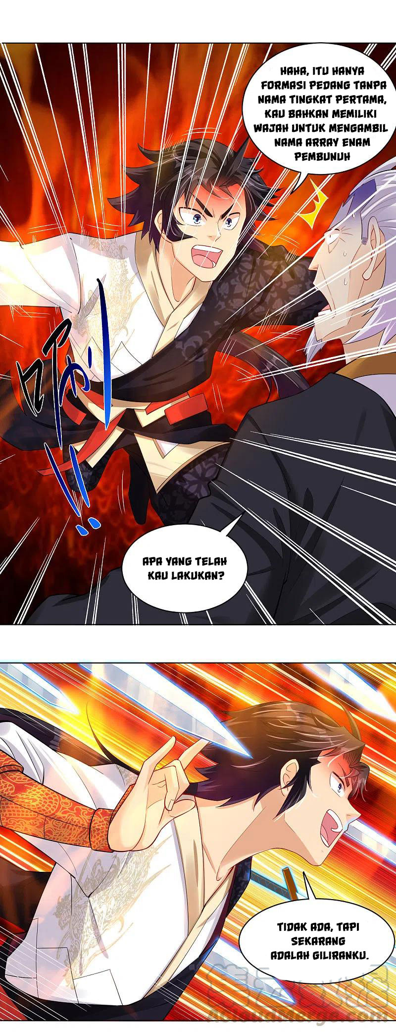 Reborn of War God Chapter 229 Bahasa Indonesia