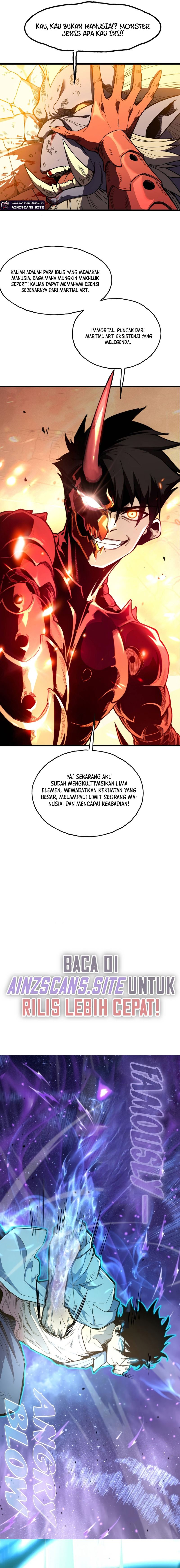 Reborn as a Heavenly Martial Demon chapter 1