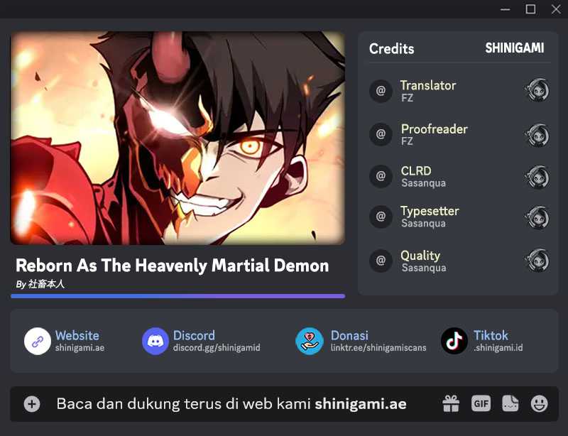 Reborn as a Heavenly Martial Demon chapter 10