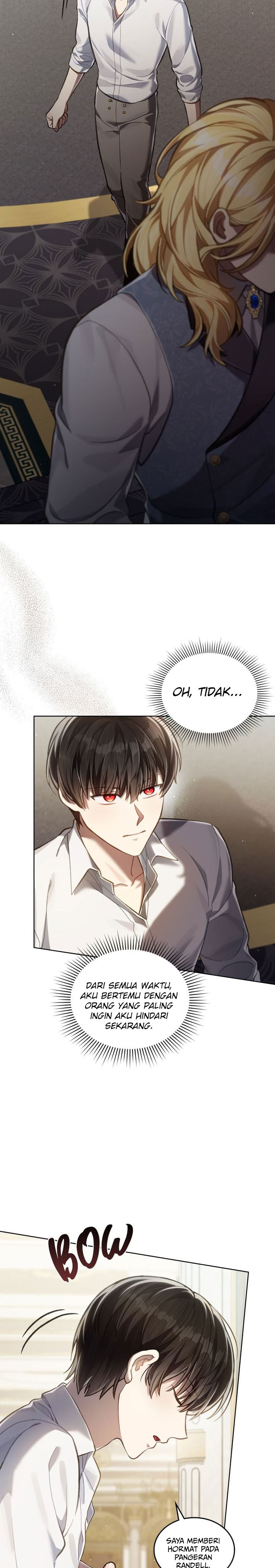 Reborn as the Enemy Prince Chapter 73 Bahasa Indonesia