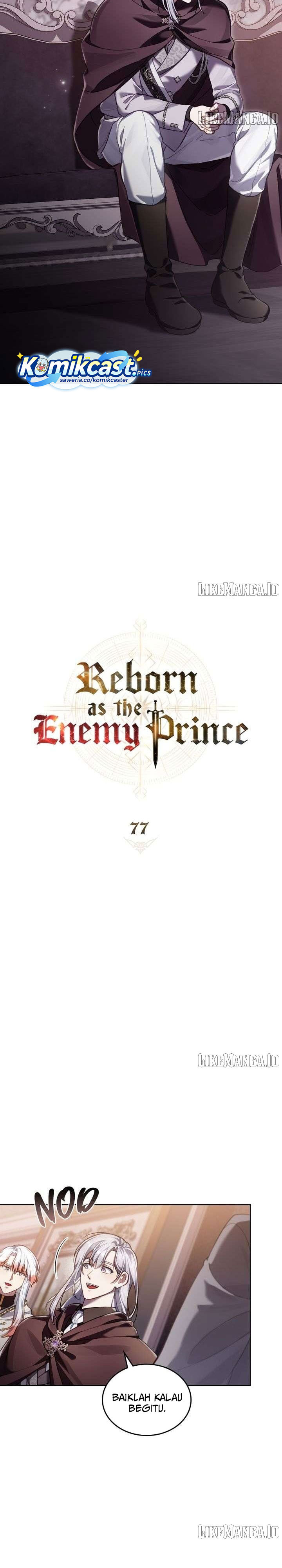 Reborn as the Enemy Prince chapter 77