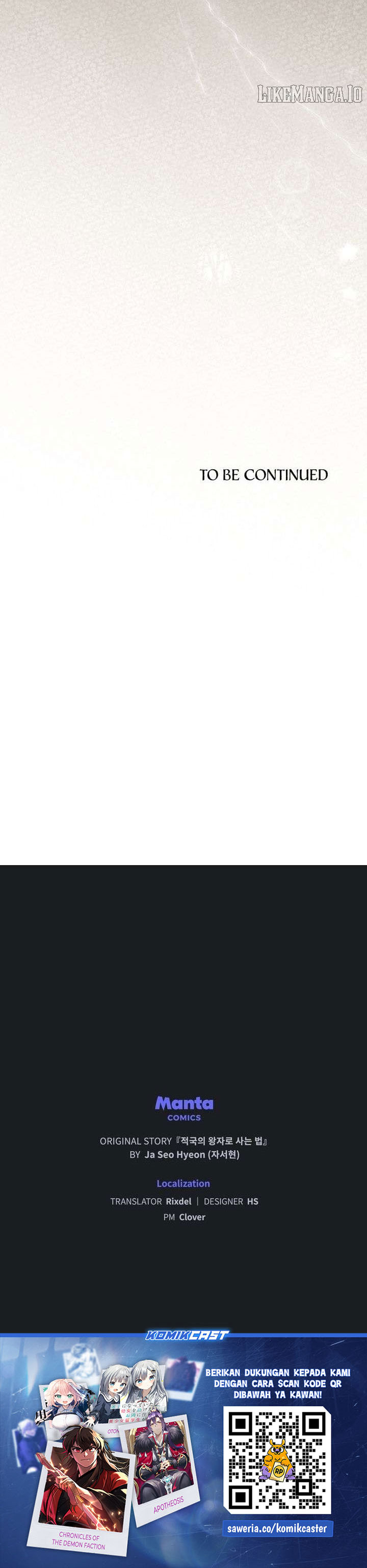 Reborn as the Enemy Prince chapter 77