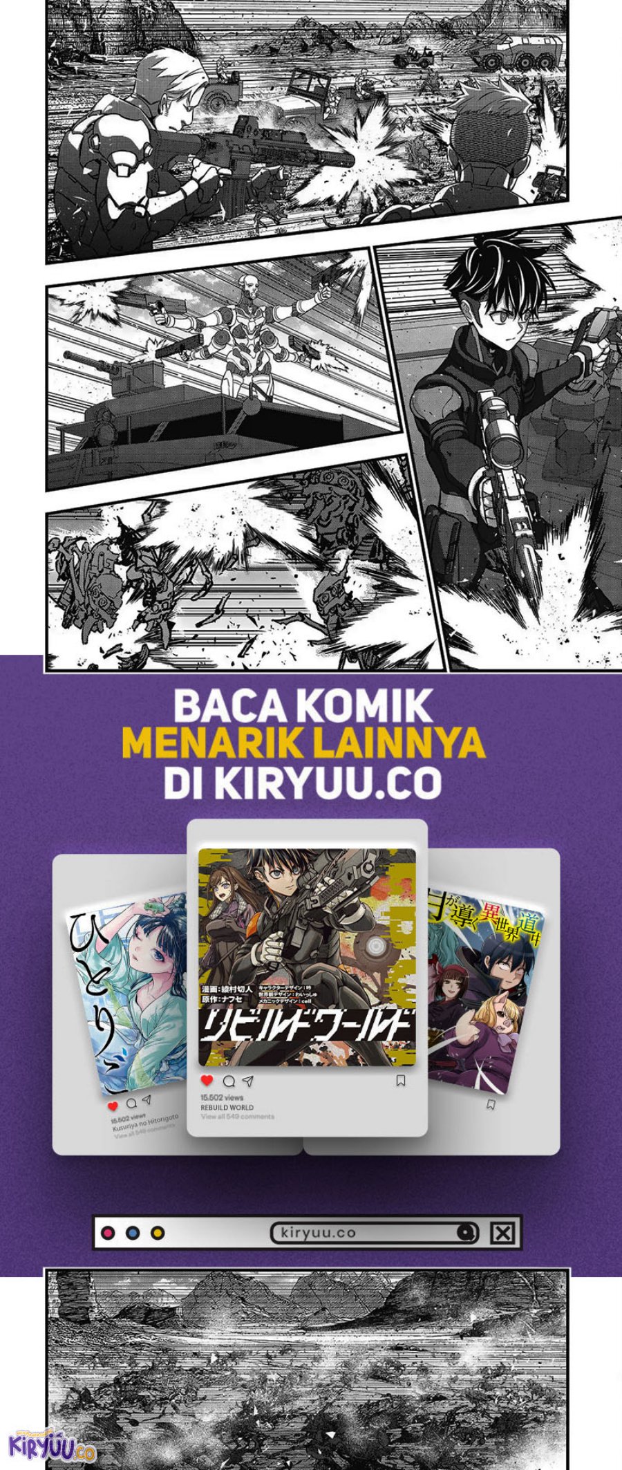 Rebuild World Chapter 70 Bahasa Indonesia