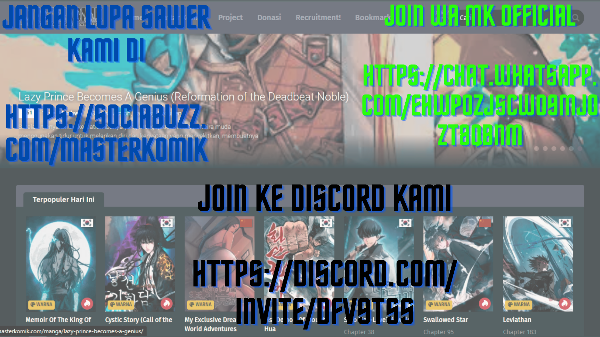 Record of the War God Chapter 128 Bahasa Indonesia