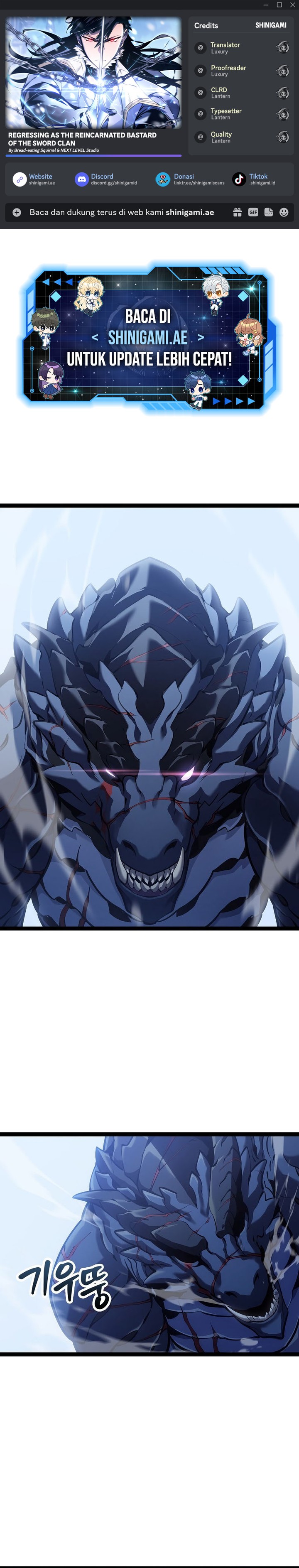 Regressing As The Reincarnated Bastard Of The Sword Clan Chapter 16 Bahasa Indonesia