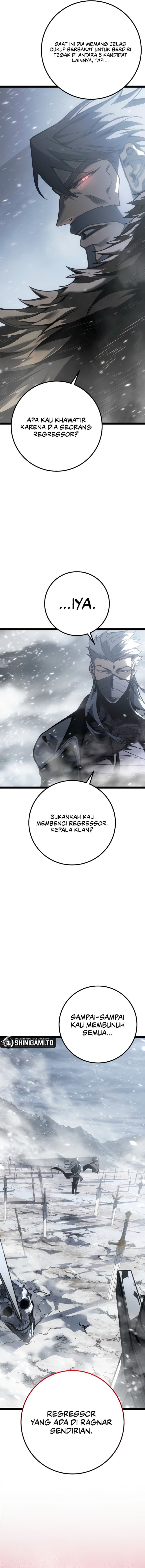 Regressing As The Reincarnated Bastard Of The Sword Clan Chapter 58 Bahasa Indonesia