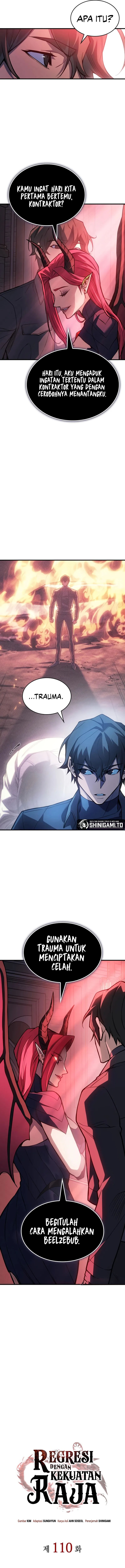 Regressing with the Kings Power Chapter 110 Bahasa Indonesia