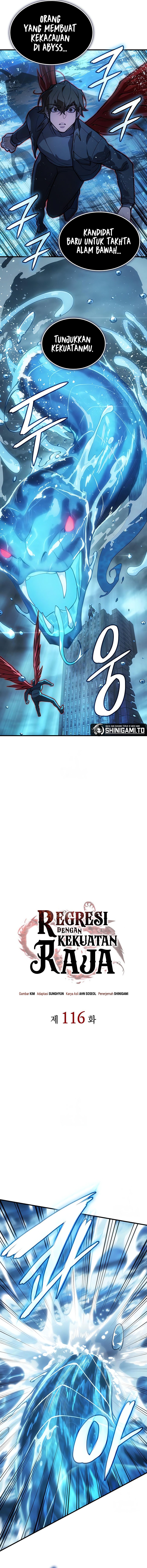 Regressing with the Kings Power Chapter 116 Bahasa Indonesia