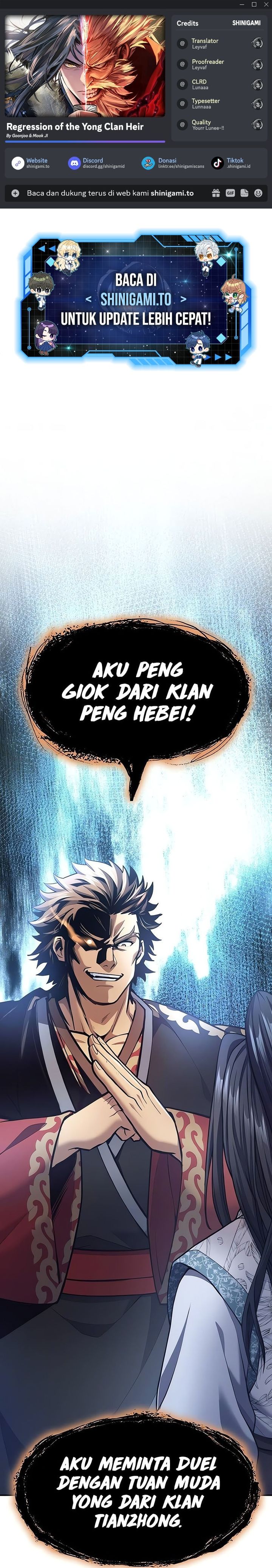 Regression Of The Yong Clan Heir Chapter 35 Bahasa Indonesia