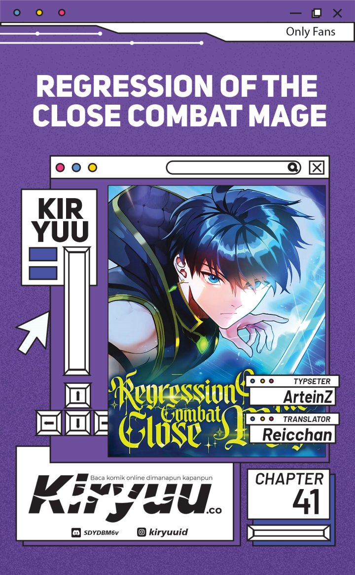 Regression of the Close Combat Mage chapter 41