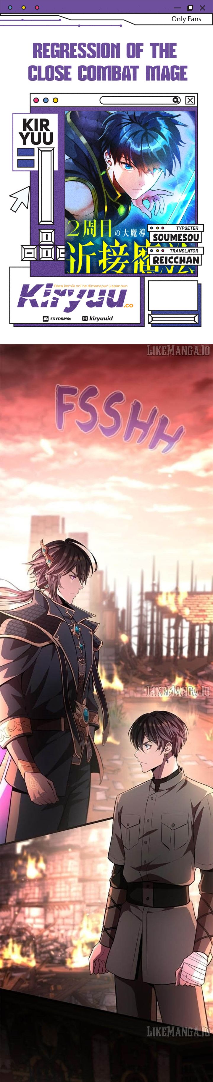 Regression of the Close Combat Mage chapter 77