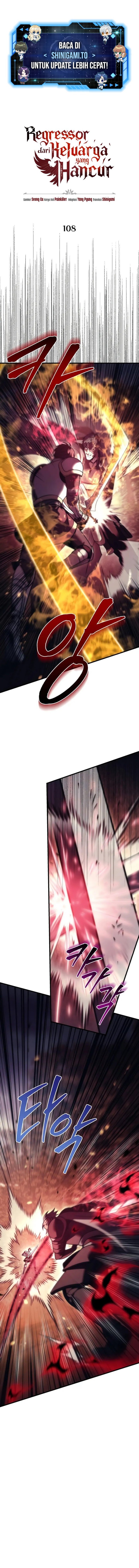 Regressor of the Fallen Family Chapter 108 Bahasa Indonesia