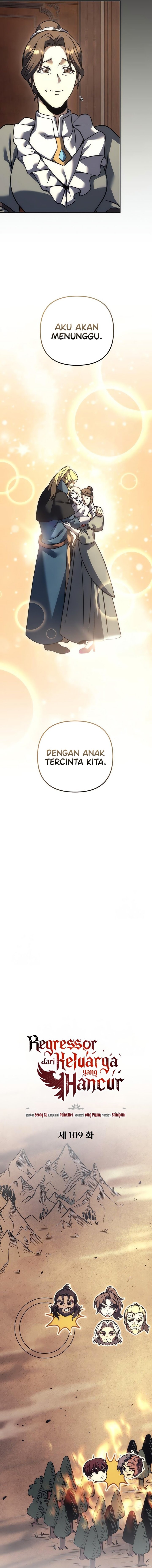 Regressor of the Fallen Family Chapter 109 Bahasa Indonesia