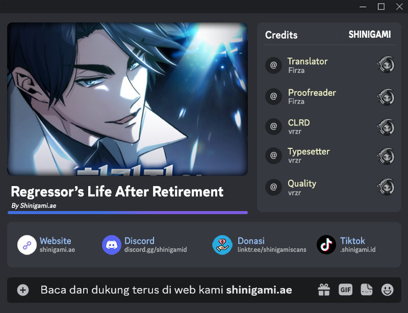 Regressor’s Life After Retirement Chapter 14 Bahasa Indonesia