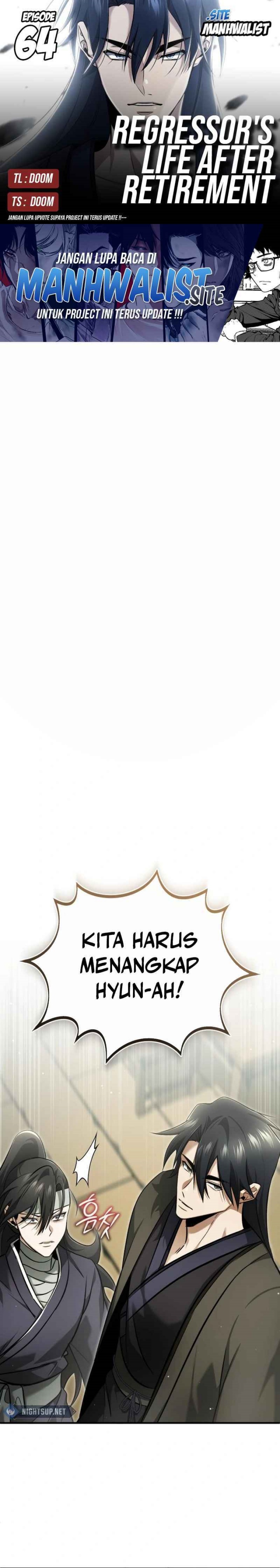 Regressor’s Life After Retirement Chapter 64 Bahasa Indonesia