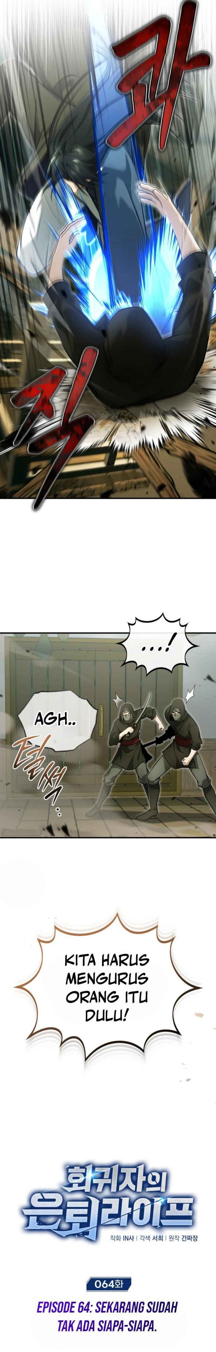 Regressor’s Life After Retirement Chapter 64 Bahasa Indonesia