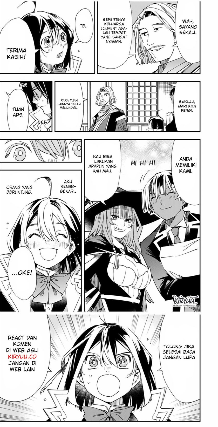 Reincarnated as an Aristocrat with an Appraisal Skill Chapter 24 Bahasa Indonesia