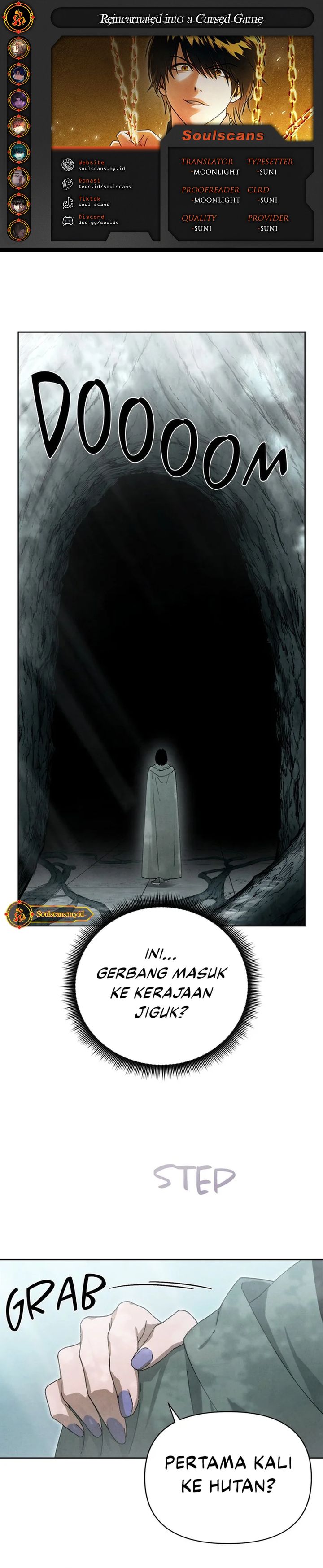 Reincarnated In a Cursed Game chapter 17