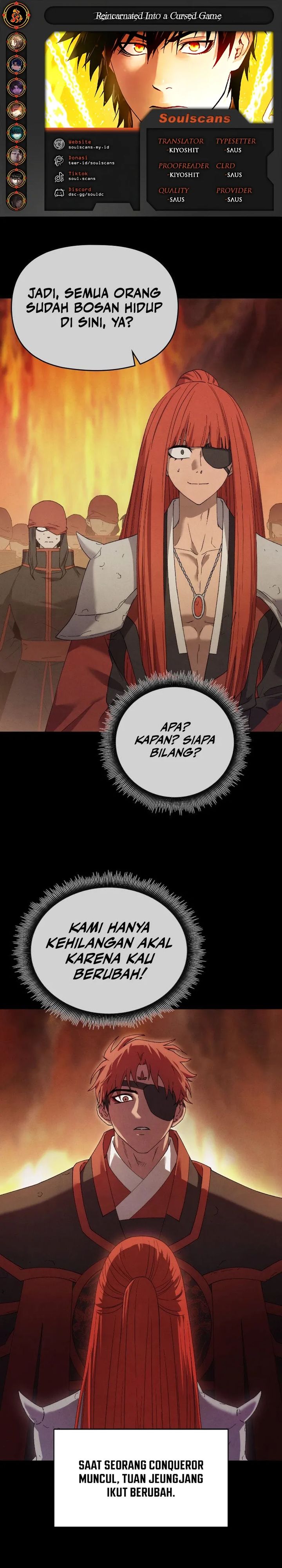 Reincarnated In a Cursed Game chapter 42