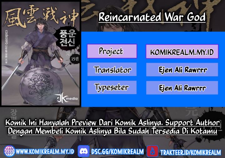 Reincarnated War God Chapter 81 Bahasa Indonesia