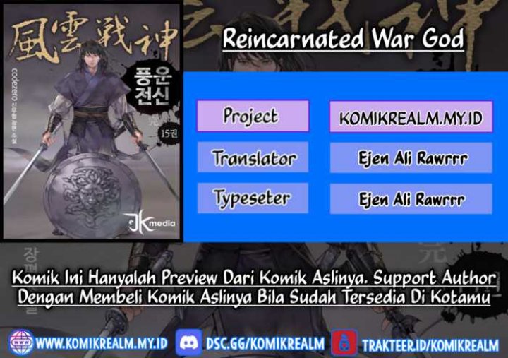 Reincarnated War God Chapter 85 Bahasa Indonesia