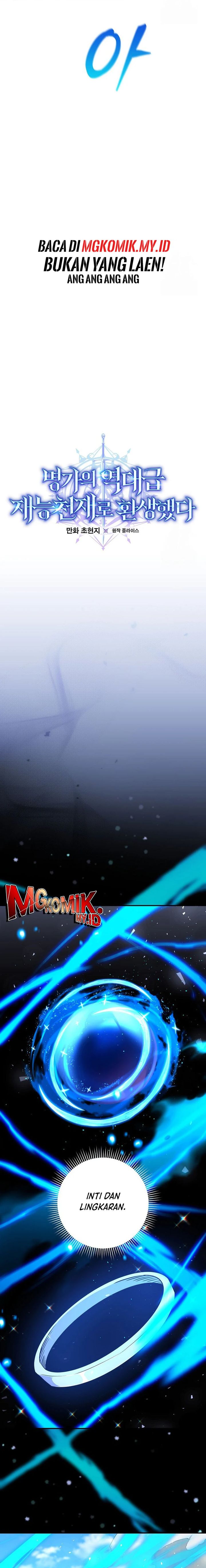 Reincarnated as a Genius Prodigy of a Prestigious Family Chapter 36 Bahasa Indonesia