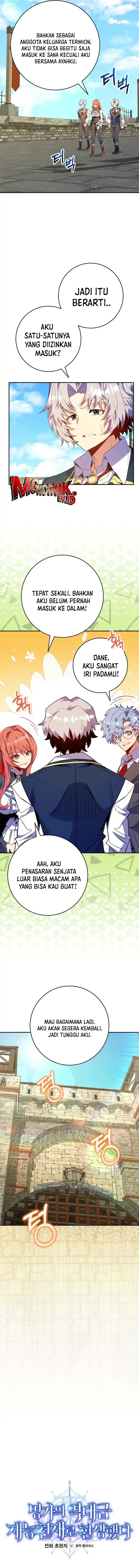 Reincarnated as a Genius Prodigy of a Prestigious Family Chapter 69 Bahasa Indonesia