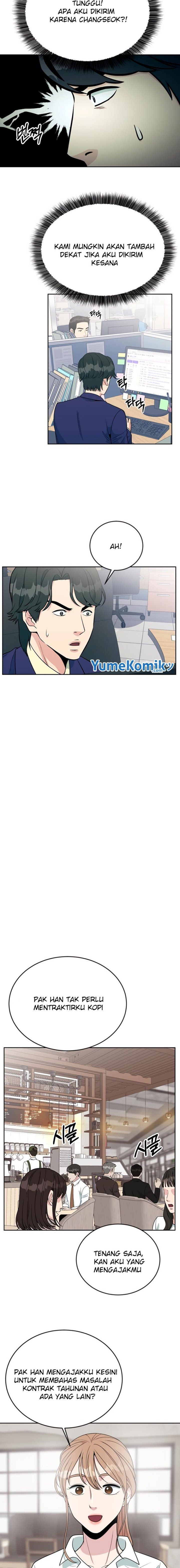 Reincarnated as a New Employee Chapter 18 Bahasa Indonesia