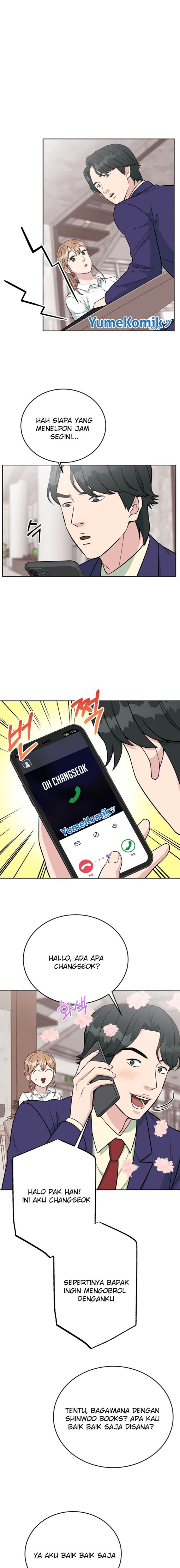 Reincarnated as a New Employee Chapter 18 Bahasa Indonesia