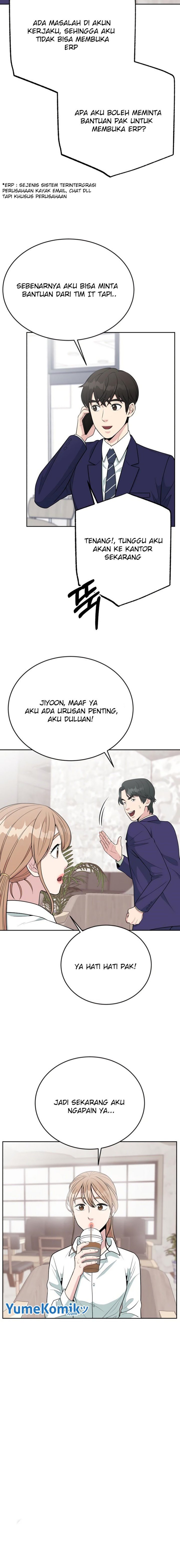 Reincarnated as a New Employee Chapter 18 Bahasa Indonesia
