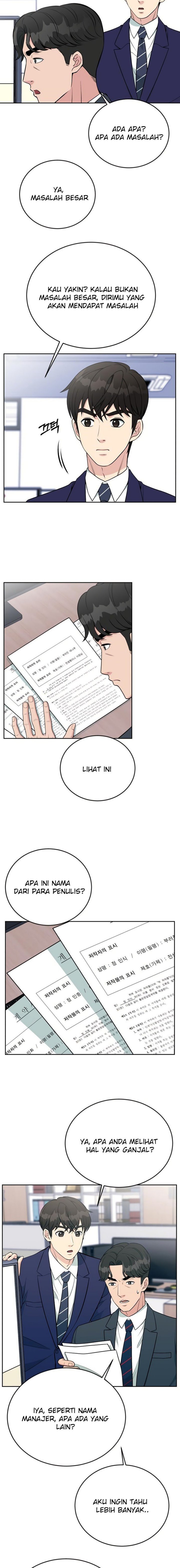 Reincarnated as a New Employee Chapter 18 Bahasa Indonesia