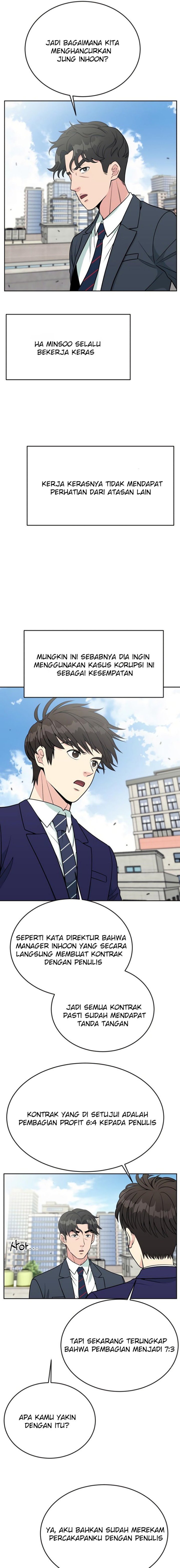 Reincarnated as a New Employee Chapter 18 Bahasa Indonesia