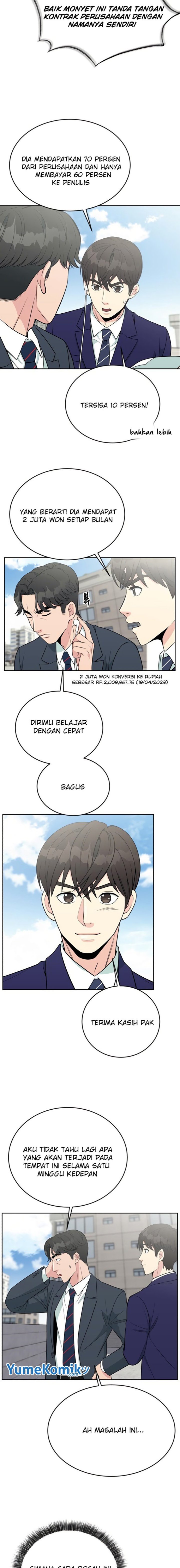 Reincarnated as a New Employee Chapter 18 Bahasa Indonesia