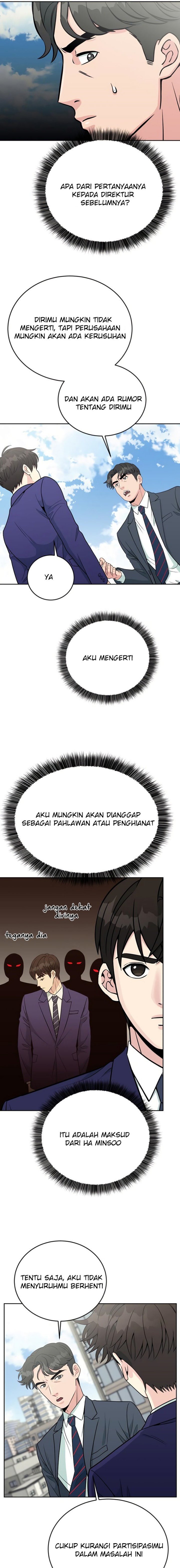 Reincarnated as a New Employee Chapter 18 Bahasa Indonesia