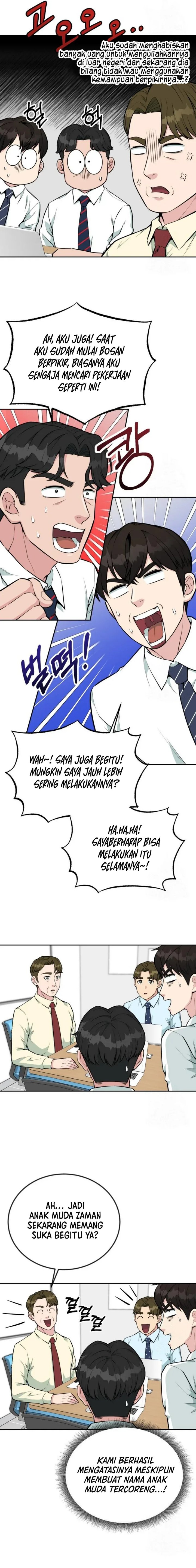 Reincarnated as a New Employee Chapter 31 Bahasa Indonesia