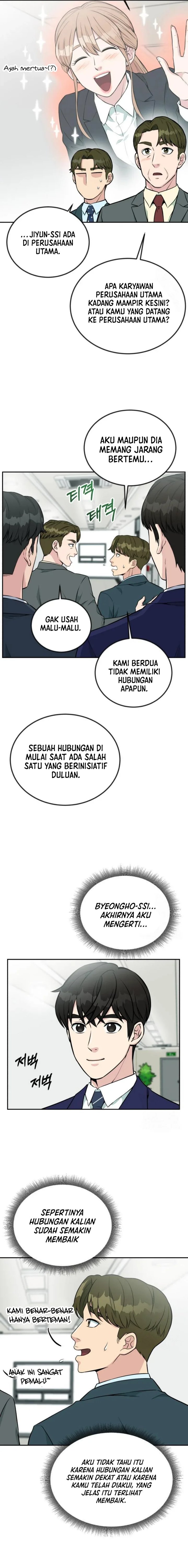 Reincarnated as a New Employee Chapter 31 Bahasa Indonesia