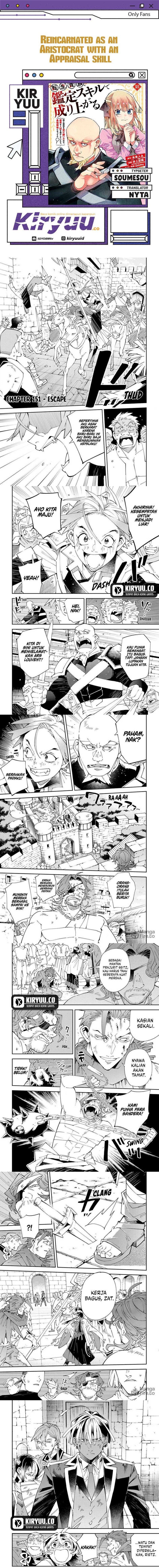 Reincarnated as an Aristocrat with an Appraisal Skill chapter 151